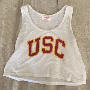 USC Cropped Tank